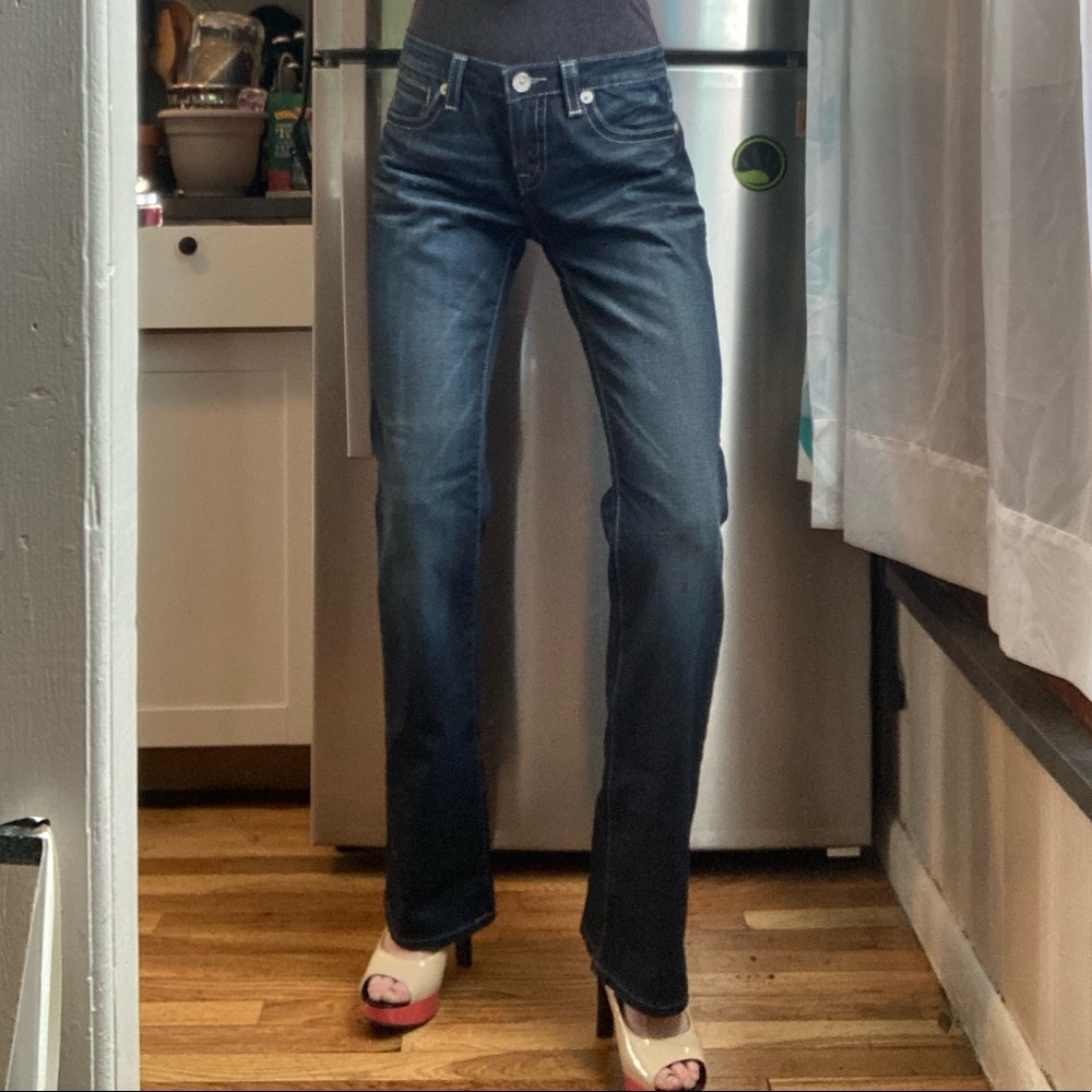 Anoname Karina Curvy Crystal Detail Jeans